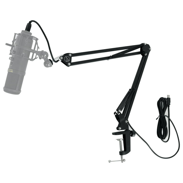 SAMSON G-Track Pro Studio USB Condenser Microphone Mic+Audio Technica Boom  Arm