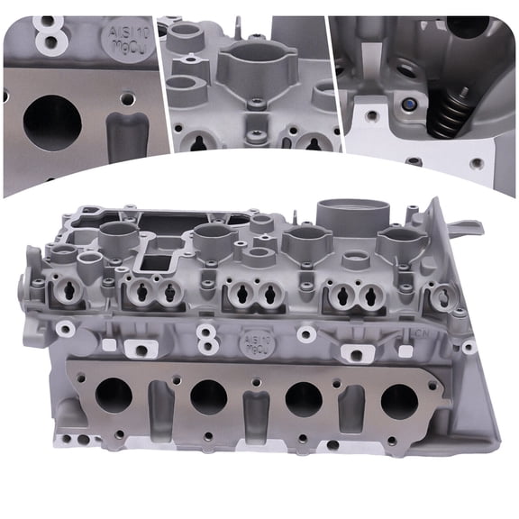 Miumaeov Cylinder Head with Valves Kit For Audi A4 A5 Q5 A6 TT 2.0 TFSI CAEA CAEB CDNB CDNC 06H103064L