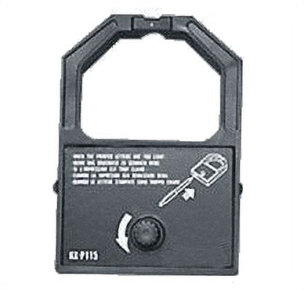 Zoomtoner Compatible for Panasonic KX-P 1092 Panasonic KX-P110 Black Ribbon (Box of 12)
