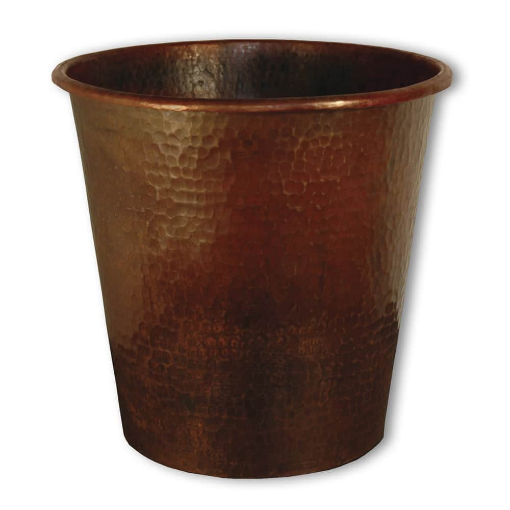 Native Trails Cpa71 16Gauge Copper Waste Bin Copper