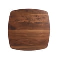 thumbnail image 5 of Miniyam 31.5" Modern Square Dining Table with MDF Top and Metal Base, Space-Saving Design for Small Spaces, Walnut, 5 of 7