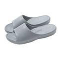thumbnail image 4 of Avrnliq Womens Lightweight EVA Slide Sandals Arch Support Non-Slip Waterproof Recovery Slides for Pool Beach Shower Comfortable Gray House Shoes Size 7.5-41, 4 of 6
