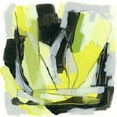 thumbnail image 2 of Vess, June Erica 26x26 Gold Ornate Wood Framed with Double Matting Museum Art Print Titled - Citron Jungle IV, 2 of 4