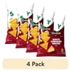 (4 pack) Doritos Simply White Cheddar Flavored Tortilla Chips, 7.5 oz Bag