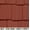 Autumn Red, variant on CertainTeed Cedar Impressions Double 9 Inch Staggered Rough Split Shakes Siding (1/2 Square)