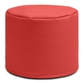 thumbnail image 5 of Jaxx Spring Modular Pouf Classroom Bean Bag Seat, Premium Vinyl - Red, 5 of 5