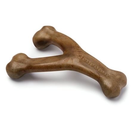 UPC: 0854111004002 | Benebone Real Bacon Durable Wishbone Dog Chew Toy Medium