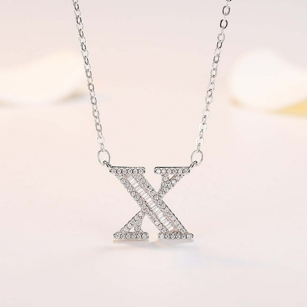 Collar con colgante de tu nombre, mi apellido y 26 palabras en inglés para hija.