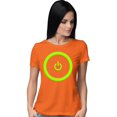 thumbnail image 1 of Womens Gaming Power Button Gamer Pride T-Shirt, 1 of 1
