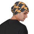 thumbnail image 4 of Rocae Chicken Legs for Beanies Hats for Men Women Warm Chunky Knit Hats Winter Adult Milk Silk Knitted Beanie, 4 of 7