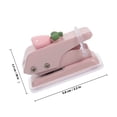 thumbnail image 4 of unbranded Perforadora De Círculo Portátil De Metal Y Plástico Rosa Para Papel Y, 4 of 5