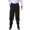 Black, variant on ThePirateDressing Men's Victorian Steampunk Costume Airship Pants Trousers