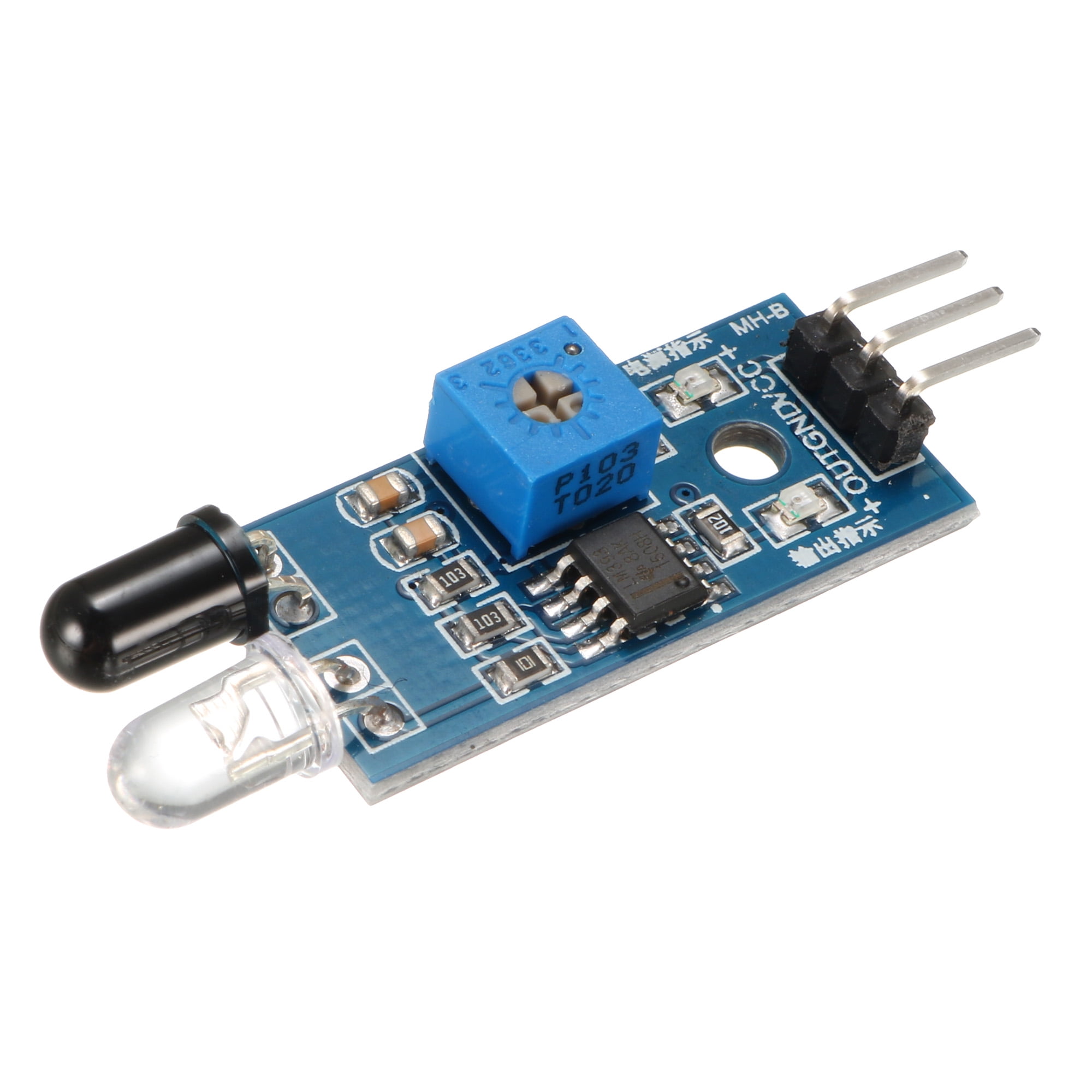 Obstacle Avoidance Module Infrared Reflection Photoelectric for Arduino CHIP 6 