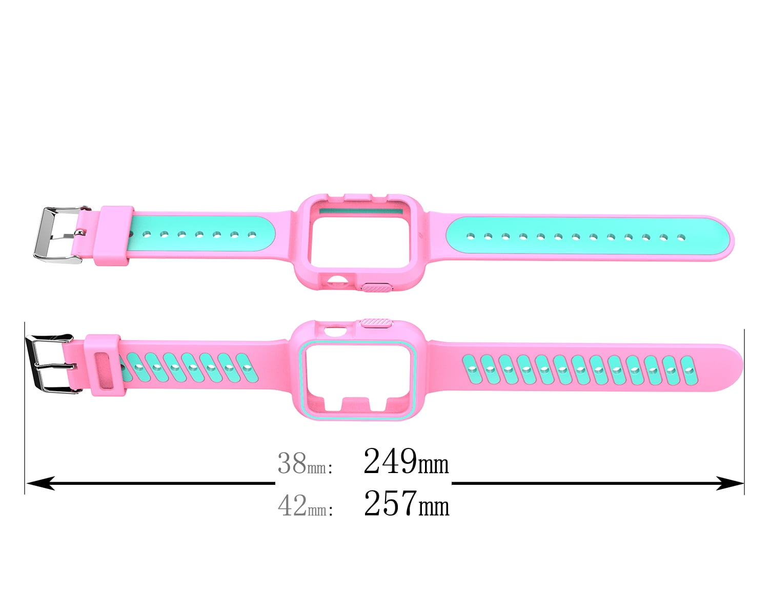Luxury Two Tone Sports Band For Apple Watch Series 3, Series 2, Series 1 - 42mm