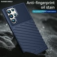 thumbnail image 4 of Galaxy S22 Ultra Case, Dual Layer Protective Heavy Duty Cell Phone Cover Shockproof Rugged with Non Slip Textured Back  Military Protection Bumper Case for Samsung Galaxy S22 Ultra 6.8 inch,Blue, 4 of 8