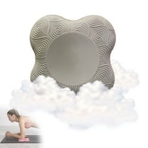 Extra Thick Yoga Knee Pad Cushion for Support and Comfort During Workouts Meditation and Exercise Non Foam Pads for Men Women