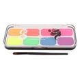 thumbnail image 2 of Face Paint, 8 Colors Face Paint Set Glowing In Dark Water Based  For Party, 2 of 8