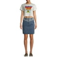 thumbnail image 5 of Jordache Vintage Women's Sloane Yoke Front High Rise Skirt, 5 of 7