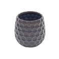 thumbnail image 1 of Cheungs 5593GR Hexagonal Texturé Planteur en Céramique&44; Gris, 1 of 1
