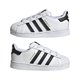 thumbnail image 3 of Adidas Performance Superstar 2 CF I Tenis de Baloncesto de Moda, Blanco/Negro (White/Core Black), 13 MX Niñito, 3 of 8