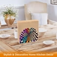 thumbnail image 6 of Yayeee Napkin Holder for Table Set of 2 Kitchen Paper Tissue Organization, Beige Wavy Plaid, 6 of 8