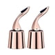 thumbnail image 1 of Stainless Steel Wine Bottle Stopper with Silicone - Expandable Wine Bottle Stopper - Reusable - Keep Wine Fresh (Rose Gold 2), 1 of 5