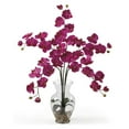 thumbnail image 2 of Nearly Natural Phalaenopsis Liquid Illusion Artificial Flower Arrangement, Pink, 2 of 3