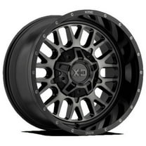 Snare 20X9 8X165.10 Gloss Black W/ Gray Tint (18 Mm) Wheel Rim