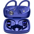 thumbnail image 1 of Audífono Inalámbrico Bmani T16 Sport Auricular 48 Horas Pantalla De Alimentación LED Dual Cómodos Ganchos Deportivos Para Las Orejas Azul, 1 of 6