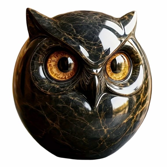 Animal Owl Sculpture Elegant Home And Works Of Art Modern Animal Headdress Decorative . Coyote Statue Statue Large Garden Decorations Outdoor Statues Moments of Praying Man Sculpture Daycare Ornament