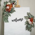 thumbnail image 3 of Artificial Flower Swag Arch Flowers Wedding Decor Wall Hanging Arrangement, 3 of 9