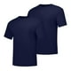 thumbnail image 1 of Camiseta Hanes Beefy-T de manga corta para hombre, talla XL, azul marino (paquete de 2), 1 of 6