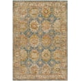 thumbnail image 5 of Hauteloom Crescentia Living Room, Bedroom Area Rug - Traditional - Light Sage, Tan, Dark Blue - 18" Sample, 5 of 9