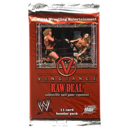 WWE Wrestling Raw Deal Trading Card Game Vengeance Booster