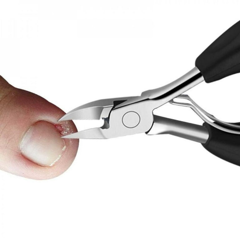 Podiatrist toenail clippers for thick nails for seniors & Men, professional  heavy duty ingrown toe nail clippers, large nail cutters, Precision