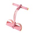 thumbnail image 1 of Ethern Foot Pedal Resistance Band Exercise Band Multifunction Full Body Workout Elastic Pink Six Tube, 1 of 9