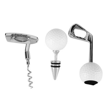 

Corkscrew Ergonomically Designed Golf Shaped Red Wine Beer Bottle Opener Cork Opener Club Bar Kitchen Tool Set
