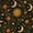 Color 2, variant on Peel and Stick Wallpaper Vintage Celestial Sun Moon Stars Floral Elements Wall Mural 17.7in x 9.8ft Self Adhesive Removable Wall Paper Renter Friendly Wallpaper for Nursery Bedroom Cabinets