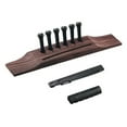 thumbnail image 1 of Classic Acoustic Guitar Bridge Pins Set Guitars Pins Saddle Nut Kit Guitar Parts Musical Instrument Accessory, 1 of 7