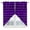 Purple Black, variant on Swag Valance Curtains for Windows, Red White Plaid Light Filtering Kitchen Curtains with Rod Pocket, Modern Farmhouse Buffalo Check Gingham Window Treatment Valances for Living Room, 36x36 - 2 PCS
