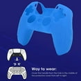 thumbnail image 3 of XYCCA Handle Grip for PS5 Convenient to Use Soft Texture XYCCA Protection Case for Office PS5 Controller Home XYCCA (Blue), 3 of 7