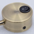 thumbnail image 3 of Luz flexible de pared/mesita de noche con interruptor, LED Cree de 1*3w, bronce [Clase energética A+++], 3 of 3
