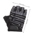 thumbnail image 4 of AURARMLET 1Par De Dedo Para Negros Transpirables Y Resistentes Para Montar, 4 of 5