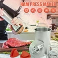 thumbnail image 2 of Ham Maker with / Cooking Thermometer and Silicone Kitchen Mittens Stainless Steel Meat Press Mold for Homemade Deli Meats, 2 of 5