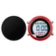thumbnail image 4 of Mini reloj de motocicleta, reloj digital adhesivo resistente al agua para motocicleta. Negro rojo, 4 of 9