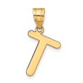 thumbnail image 3 of Diamond2Deal 14K Pendentif Initial Lettre T en Or Jaune pour Femmes, 3 of 6