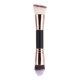 thumbnail image 1 of Brocha de maquillaje profesional de doble punta, plana e inclinada, sintética, kabuki, para base de maquillaje, polvos sueltos, rubor, sombra de ojos, contorno, corrector, difuminador., 1 of 8