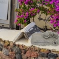 thumbnail image 3 of CATIEBYE Pierre Commémorative en Résine pour Animaux de Compagnie Statue de Chat Grise pour Décoration de Jardin Extérieur Hommage, 3 of 5