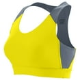 thumbnail image 1 of Ladies All Sport Sports Bra Xl Power Yellow/Graphite, 1 of 4