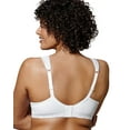 thumbnail image 2 of Playtex 18 Hour 4088 Breathable Comfort Lace Wirefree Bra Honey 42C Women's, 2 of 6